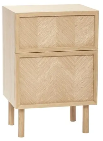 Hübsch Herringbone Sengebord Natur